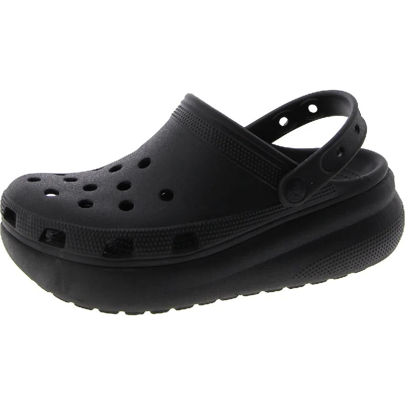 Crocs Womens Slip On Platform Clogs Wingtip Oxford Design 