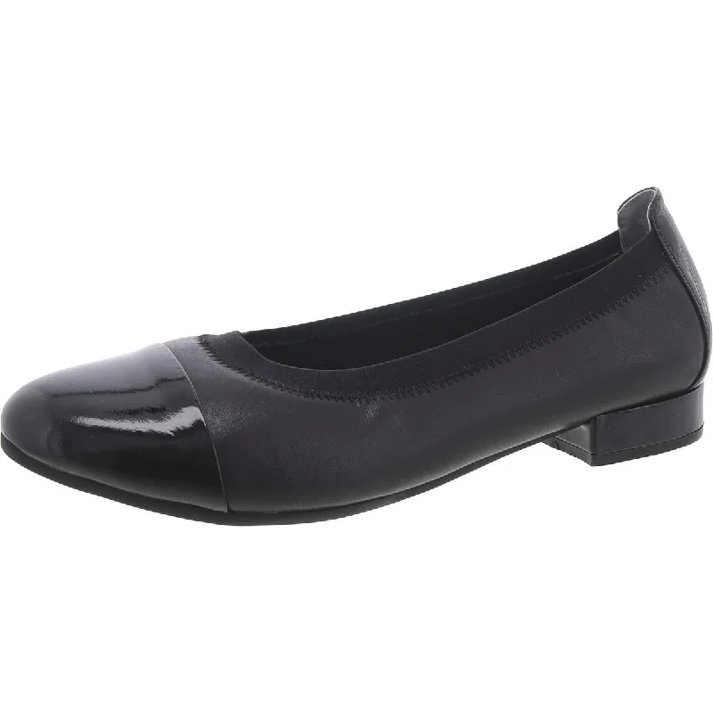 David Tate Womens Pay Patent Flat Shoes Moccasin Soft - Sole Style  
