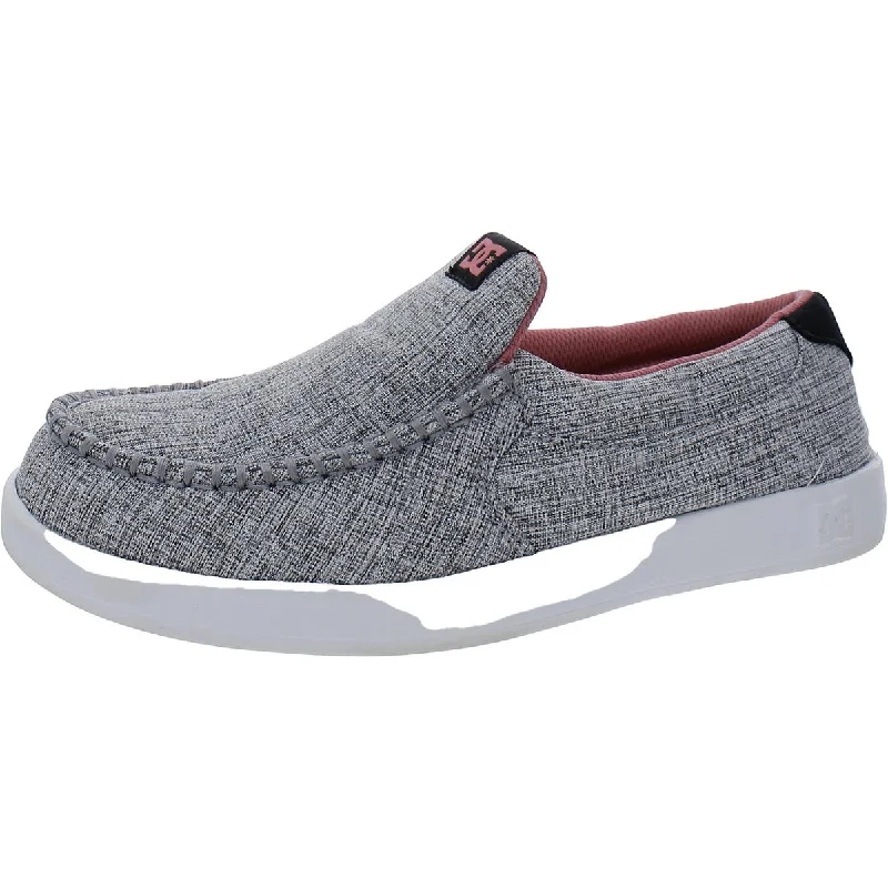 DC Shoes Womens Comfort Lifestyle Slip-On Sneakers Mod Oxford Design  