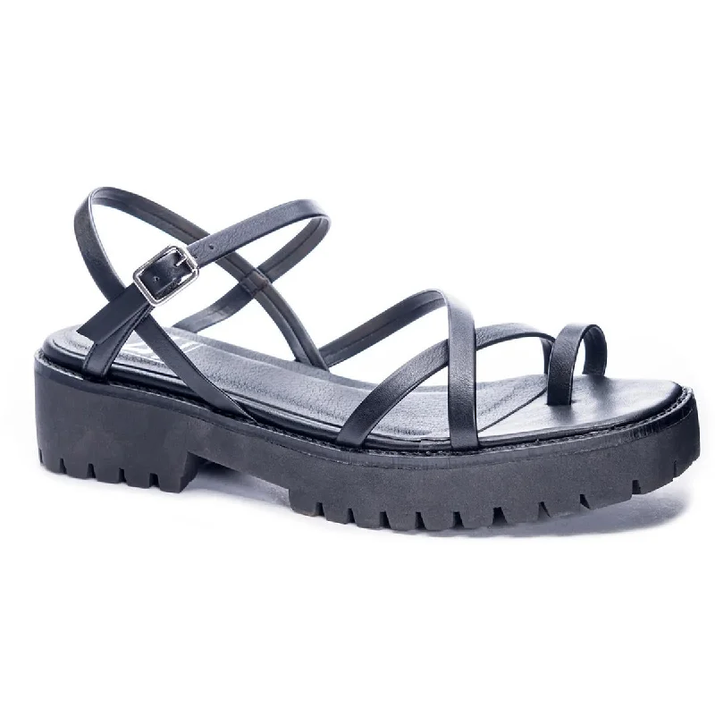 Dirty Laundry Womens Rhoni Square Open Toe Flat Ankle Strap Distressed Leather Shoe Style Dirty Laundry Womens Rhoni Square Open Toe Flat Ankle Strap Distressed Leather Shoe Style