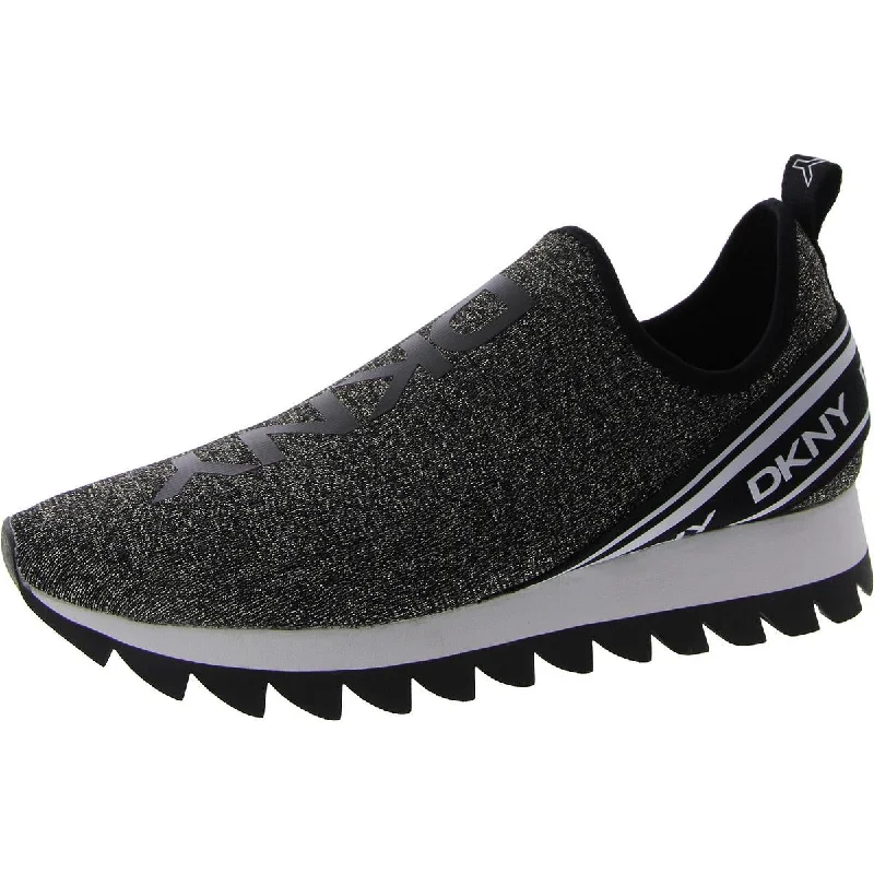 DKNY Womens Annie Slip On Sneaker Slip On Flat Casual And Fashion Sneakers Business Monk Strap Style  