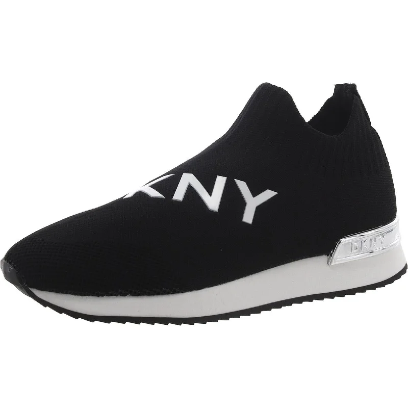 DKNY Womens Knit Slip On Casual And Fashion Sneakers Artisan - Crafted Loafer Style  
