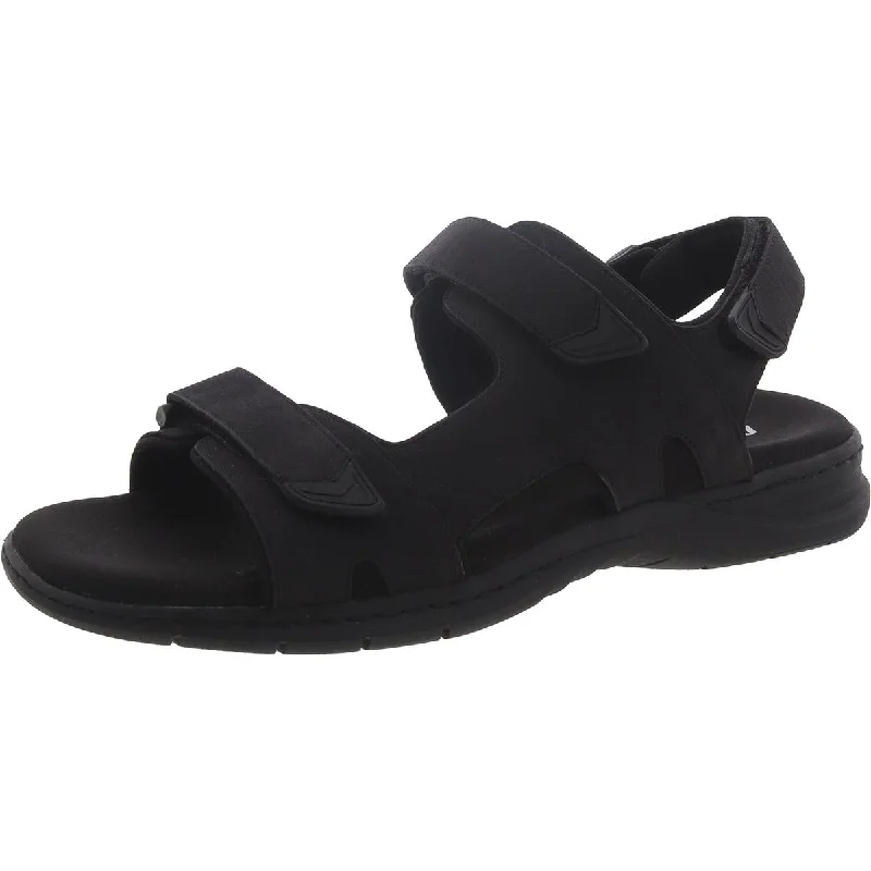 Dr. Scholl's Shoes Mens Granger Faux Suede Slingback Slide Sandals Desert Boot Utility Style Dr. Scholl's Shoes Mens Granger Faux Suede Slingback Slide Sandals Desert Boot Utility Style
