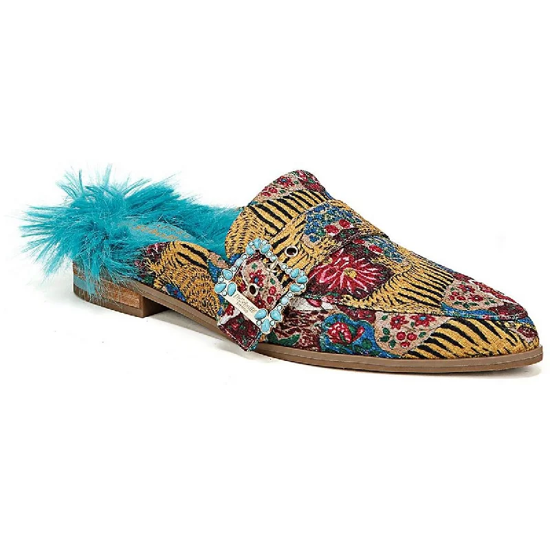 Dr. Scholl's Shoes Womens Mr Carl Mules Slides Combat - Inspired Military Boot Look  