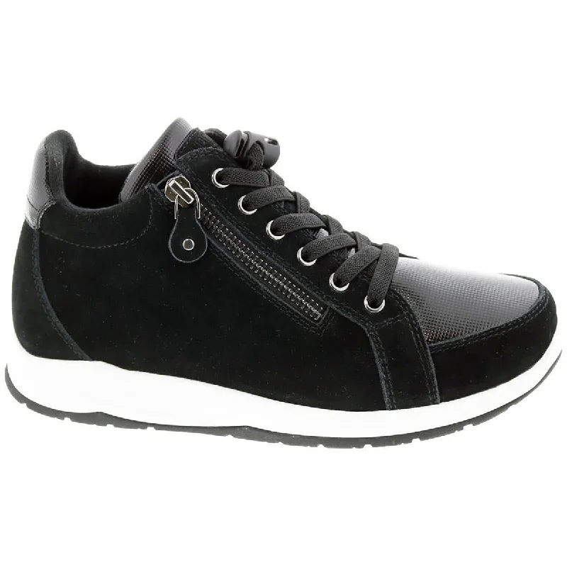 Drew Womens Strobe  Leather Lifestyle High-Top Sneakers Hip - Hop Sneaker Style  