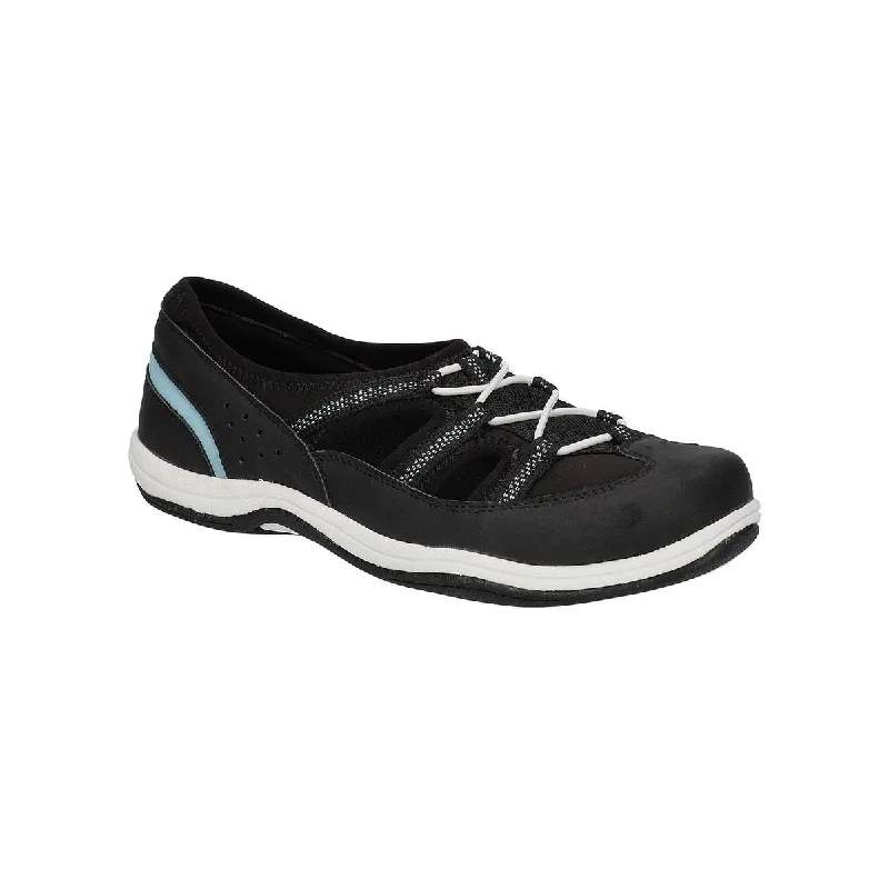 Easy Street Womens Awake Fitness Workout Slip-On Sneakers Inflatable Shoe Look 