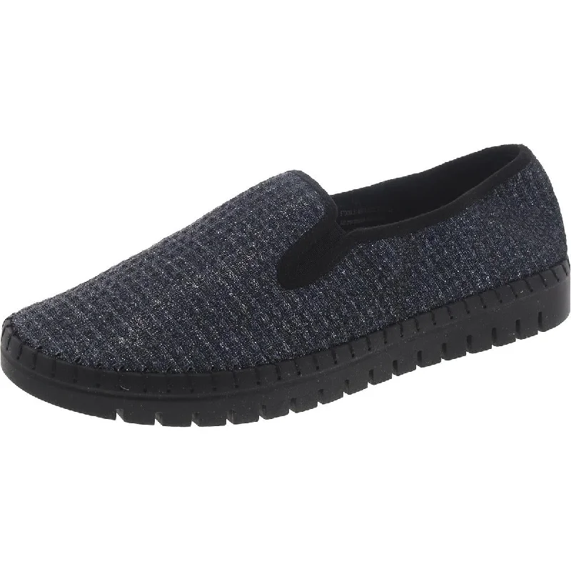 Easy Street Womens Glimmer Slip-On Casual Slip-On Sneakers Vintage Oxford Appeal 