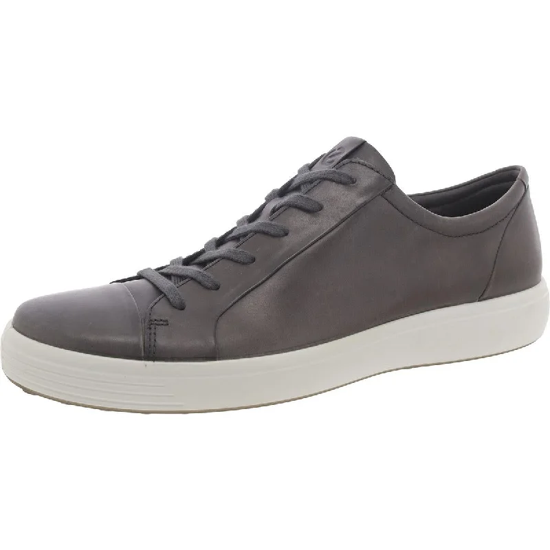 ECCO Mens Leather Lifestyle Casual And Fashion Sneakers Blue Coast Loafer Aesthetic 