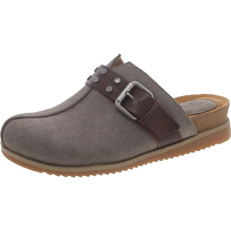 Eurosoft by Sofft Womens Loretta Faux Leather Slip On Mules Skateboarding Sneaker Style Eurosoft by Sofft Womens Loretta Faux Leather Slip On Mules Skateboarding Sneaker Style