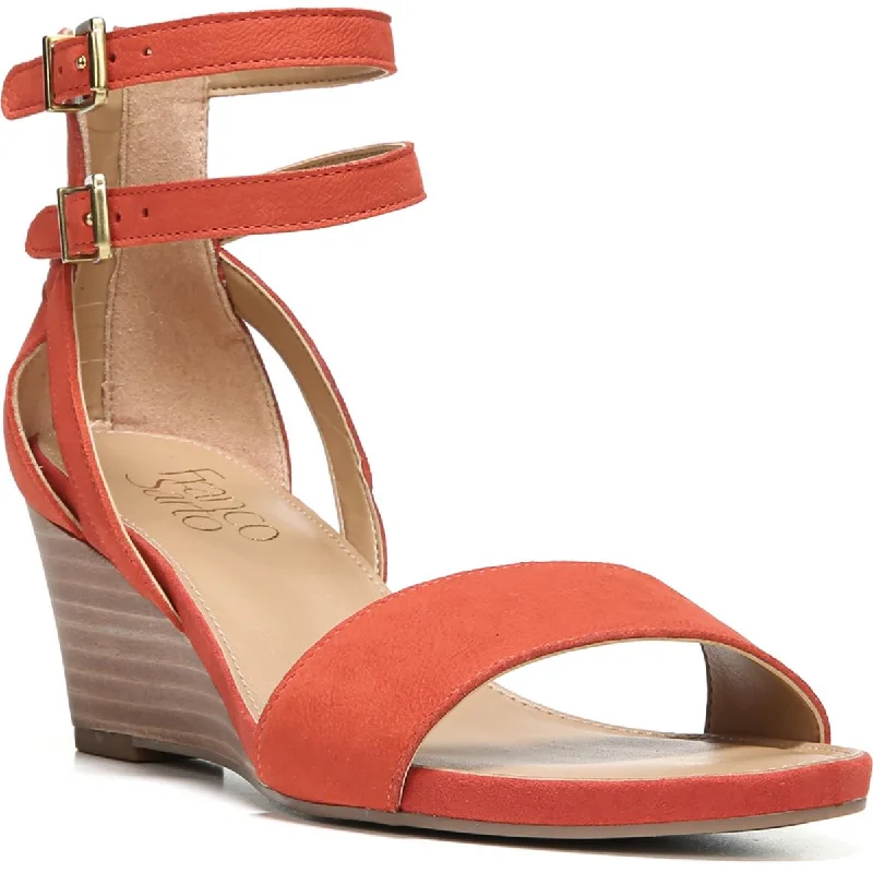 Franco Sarto Womens Danissa Ankle Strap Open Toe Wedge Heels Retro Basketball Sneaker Design Franco Sarto Womens Danissa Ankle Strap Open Toe Wedge Heels Retro Basketball Sneaker Design