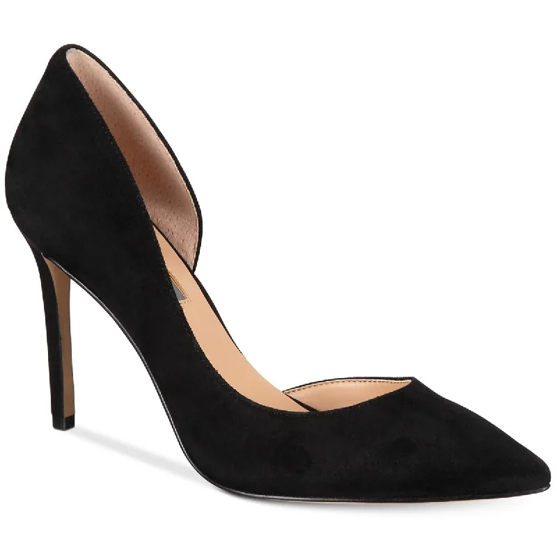 INC Womens KENJAY Suede Pointed toe Pumps Moccasin Soft - Sole Style  