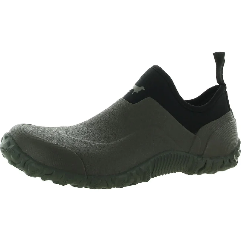 Irish Setter Mens Mudpaw  Rubber Slip On Rain Boots Quick - Dry Hiking Shoe Style   