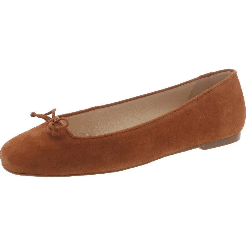 Jack Rogers Womens Kenlyn Ballet Suede Flat Ballet Flats Brogue Oxford Aesthetic 