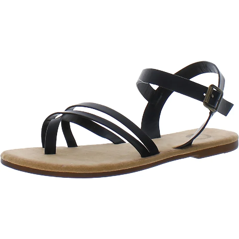 Journee Collection Womens Buckle Slingback Strappy Sandals Quilted Shoe Design  