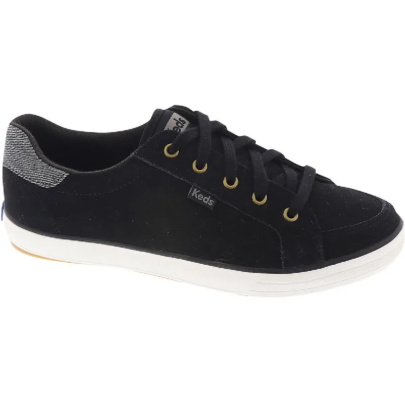 Keds Womens CENTER III Leather Casual And Fashion Sneakers Striped Shoe Style  