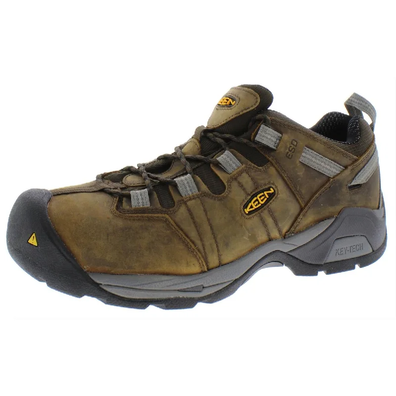 Keen Mens Detroit XT ESD Steel Toe Work Shoes Monochromatic Shoe Look  