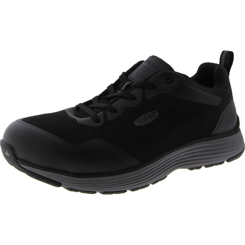 Keen Mens SPARTA2 ESD Steel toe Lace up Work & Safety Boots Rubber - Sole Plimsoll Look Keen Mens SPARTA2 ESD Steel toe Lace up Work & Safety Boots Rubber - Sole Plimsoll Look