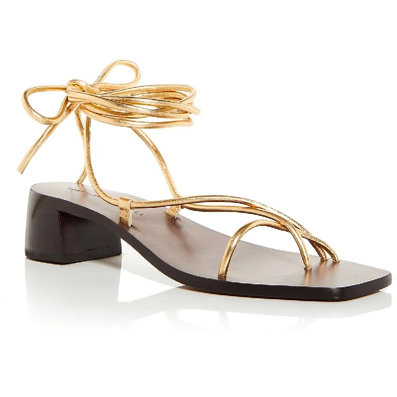 Loeffler Randall Womens Coby Leather Metallic Slingback Sandals Hiking Boot Durability Style Loeffler Randall Womens Coby Leather Metallic Slingback Sandals Hiking Boot Durability Style