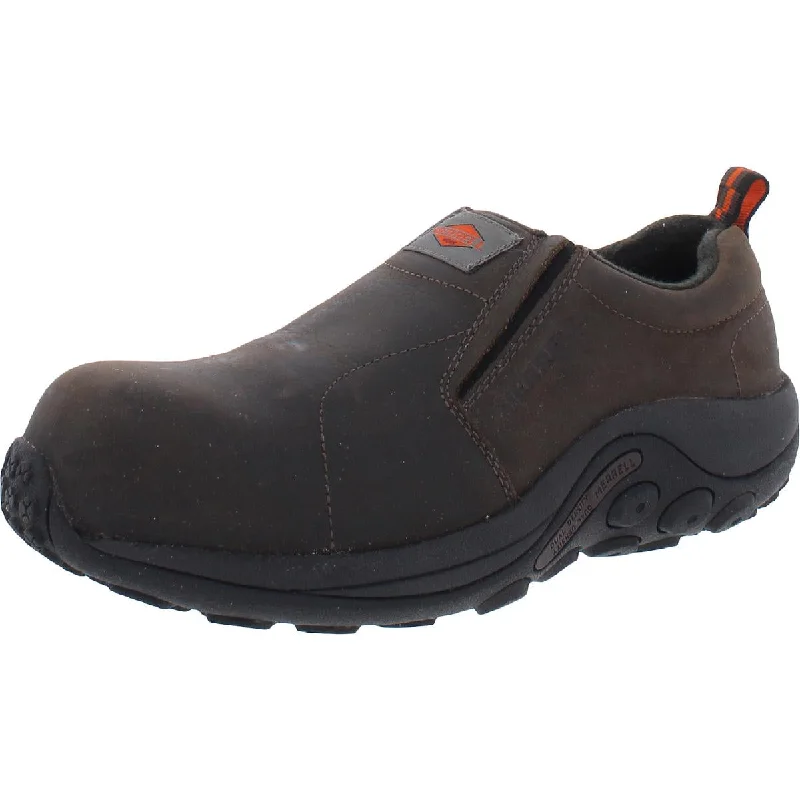 Merrell Jungle Moc Men's Leather Cushioned Slip On Shoes Suede Desert Boot 