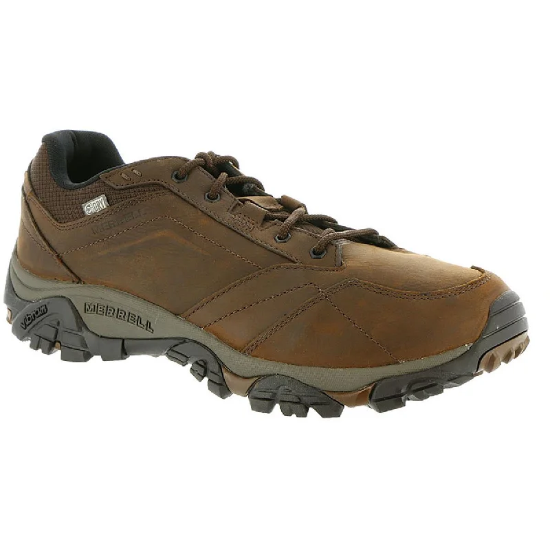 Merrell Mens Advenuture Lace Lace-Up Leather Hiking Shoes Patchwork Shoe Aesthetic  