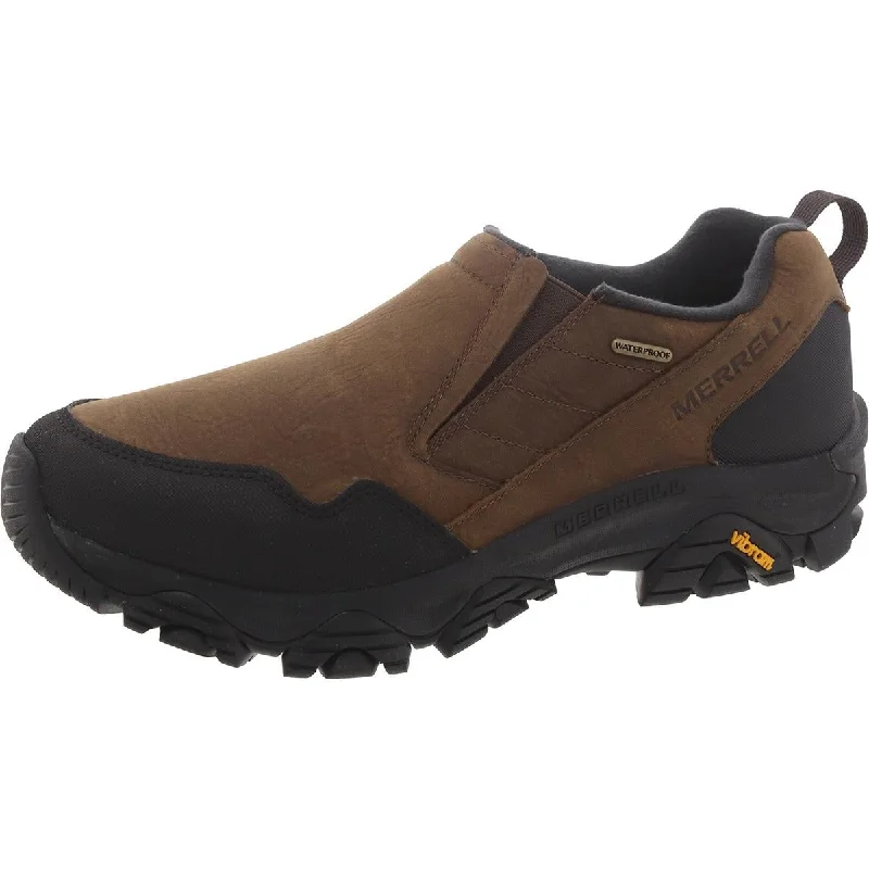 Merrell Mens Coldpack 3 Thermo Leather Lifestyle Slip-on Shoes Business Monk Strap Style  