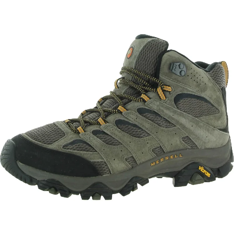 Merrell Mens Moab 3 Mid Suede Outdoor Hiking Boots Tailored Oxford Style 
