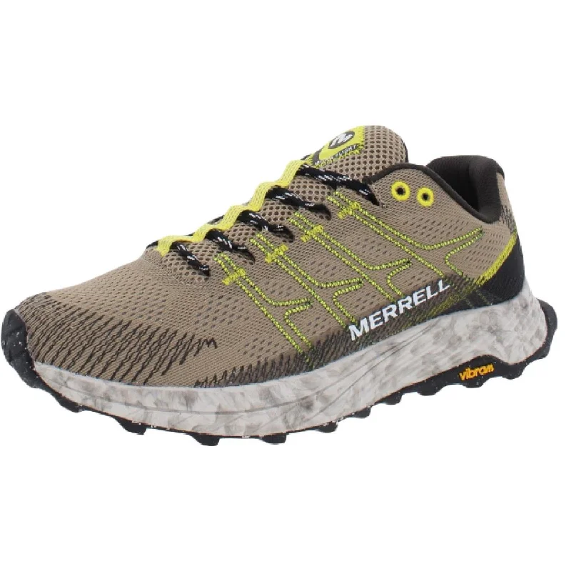 Merrell Moab Flight Men's Mesh Colorblock Cushioned Trail Running Shoes Skateboarding Sneaker Style  