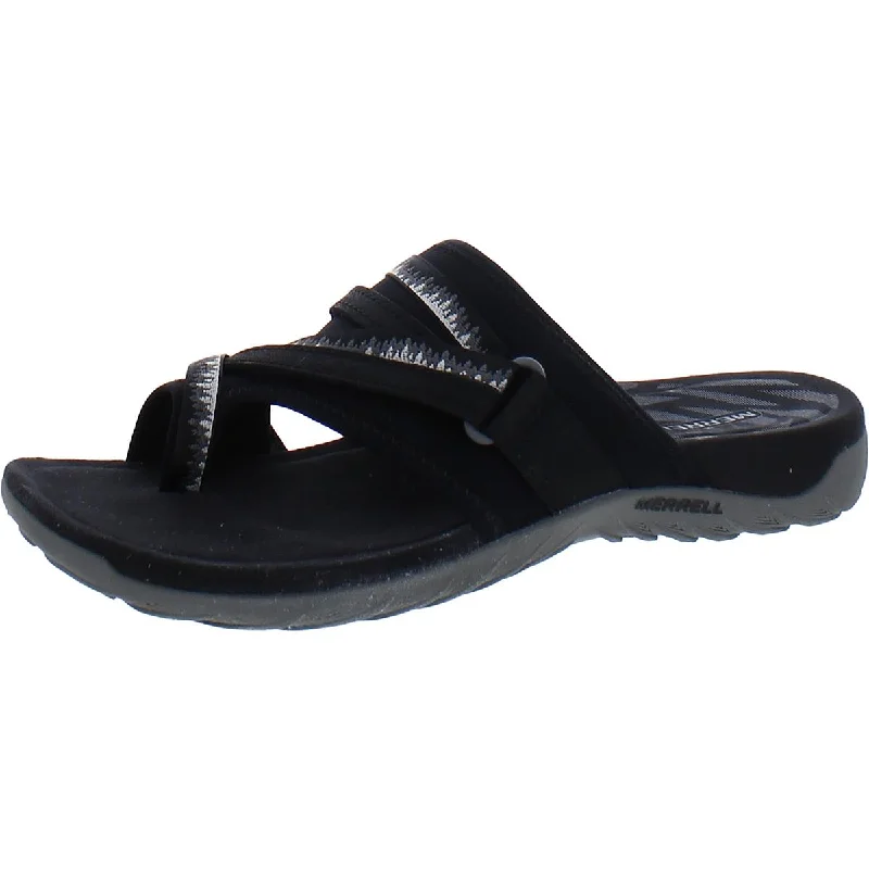 Merrell Womens Terran 3 Cush Post Toe Loop Comfort Flip-Flops Mod Oxford Design  