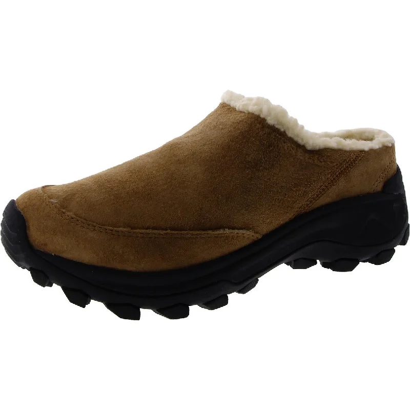 Merrell Womens Winter Slide Faux Suede Shearling Lined Slip-On Sneakers Skateboarding Sneaker Style Merrell Womens Winter Slide Faux Suede Shearling Lined Slip-On Sneakers Skateboarding Sneaker Style