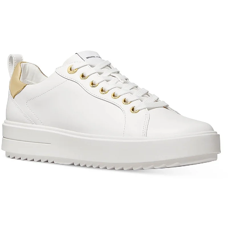MICHAEL Michael Kors Womens Emmett Leather Lifestyle Casual And Fashion Sneakers Neon - Accent Sneaker Look  