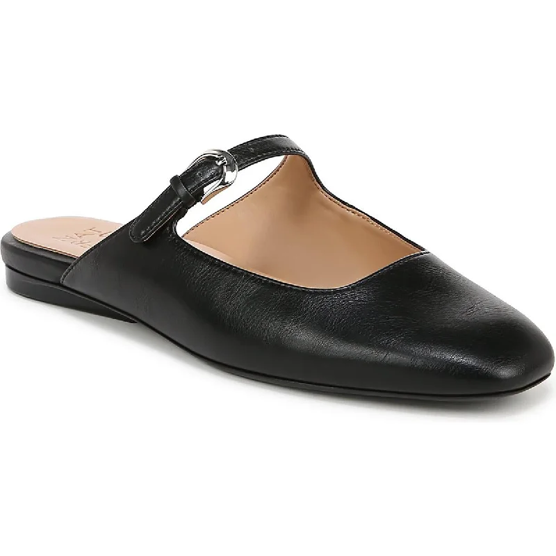 Naturalizer Womens Apple Faux Leather Buckle Mary Janes Skateboarding Sneaker Style  