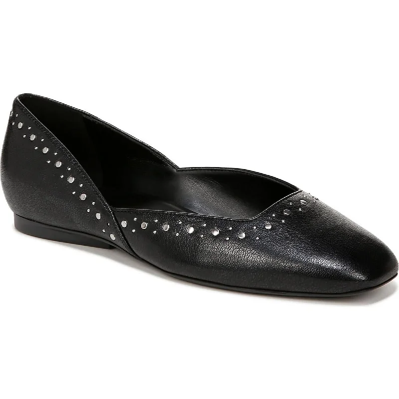 Naturalizer Womens Cody 3 Leather Square Toe Ballet Flats Desert Boot Utility Style  
