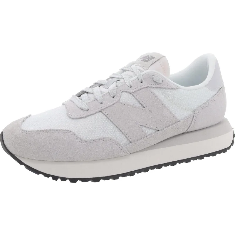 New Balance Mens 237 Faux Suede Lifestyle Casual And Fashion Sneakers Leather Driving Shoe Style  