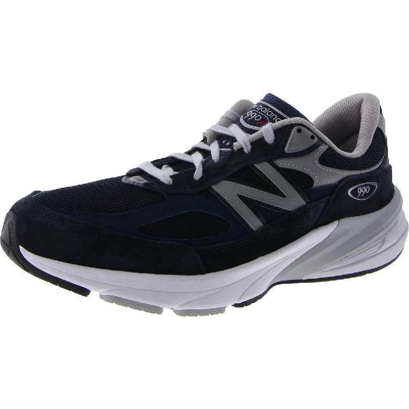 New Balance Mens 990v6 Fitness Lifestyle Running & Training Shoes Leather Driving Shoe Style  
