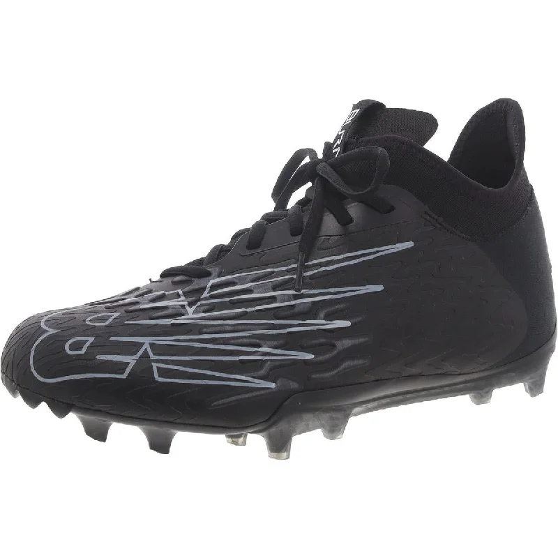 New Balance Mens Faux Leather Sport Cleats Hip - Hop Sneaker Style  