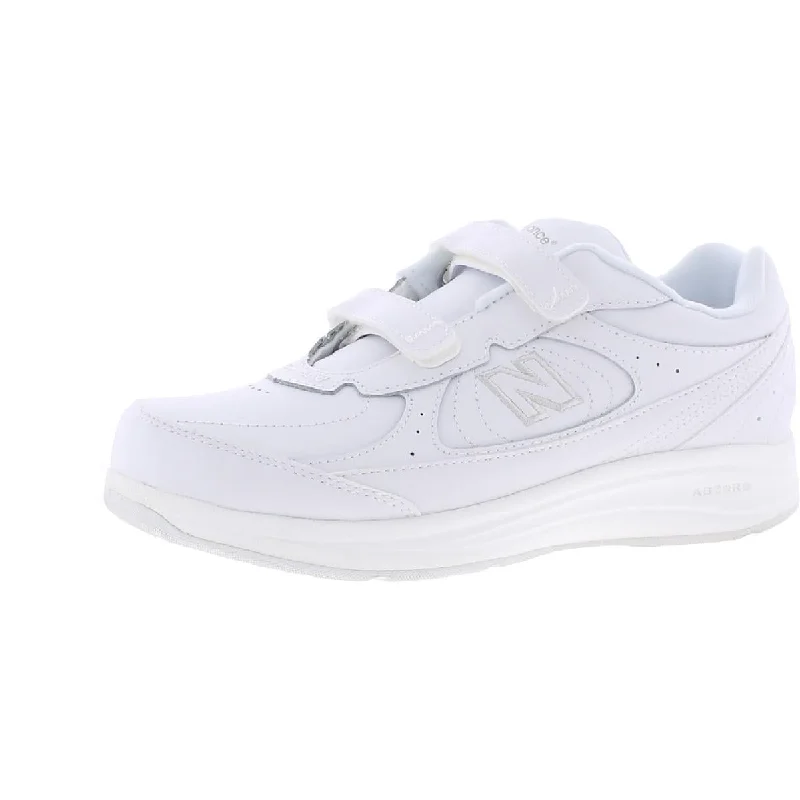 New Balance Womens 577 Hook and Loop Leather Fitness Walking Shoes Minimalist Sneaker Style New Balance Womens 577 Hook and Loop Leather Fitness Walking Shoes Minimalist Sneaker Style