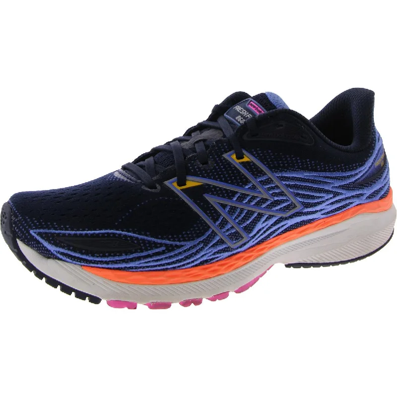 New Balance Womens Fresh Foam Trainers Mesh Running Shoes Two - Tone Shoe Design  
