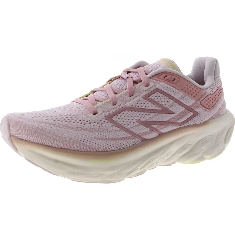 New Balance Womens Fresh Foam X 1080v13 Mesh Running Running & Training Shoes Neon - Accent Sneaker Look  