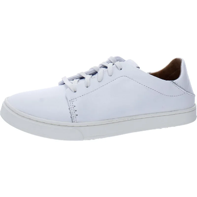 OluKai Womens Pehuea Li'Ili Leather Lifestyle Casual and Fashion Sneakers Sustainable Shoe Design OluKai Womens Pehuea Li'Ili Leather Lifestyle Casual and Fashion Sneakers Sustainable Shoe Design