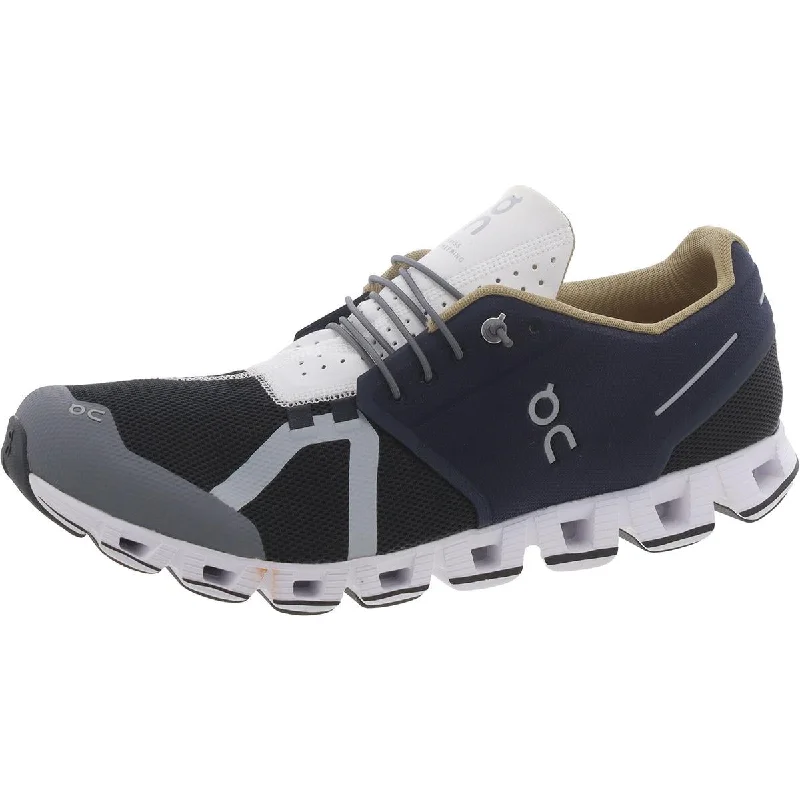 On Mens Fitness Workout Running & Training Shoes Neon - Accent Sneaker Look  