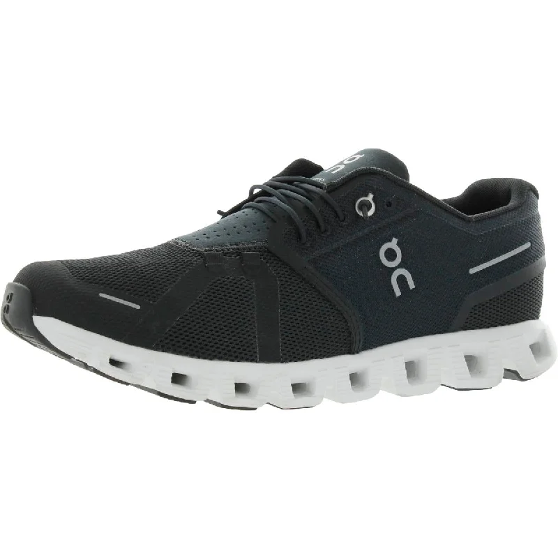 On Running Mens Cloud Performance Workout Running Shoes Distressed Leather Shoe Style  
