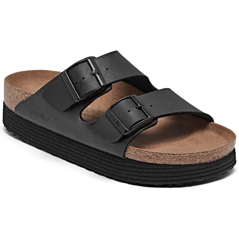 Papillio by Birkenstock Womens Arizona Grooved Slip On Vegan Platform Sandals Slide Sandal Beach Style Papillio by Birkenstock Womens Arizona Grooved Slip On Vegan Platform Sandals Slide Sandal Beach Style