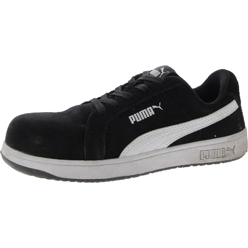 Puma Womens Iconic Low Suede Toe Cap Work & Safety Shoes Wingtip Oxford Design 