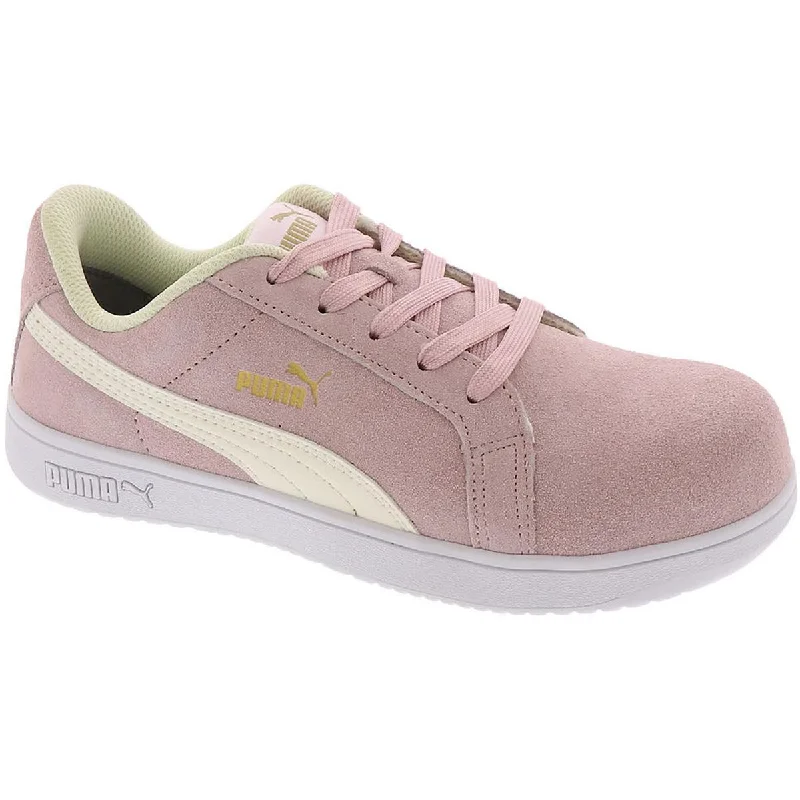 Puma Womens Iconic Suede Comp Toe Work & Safety Shoes Ankle - High Military Boot Style  