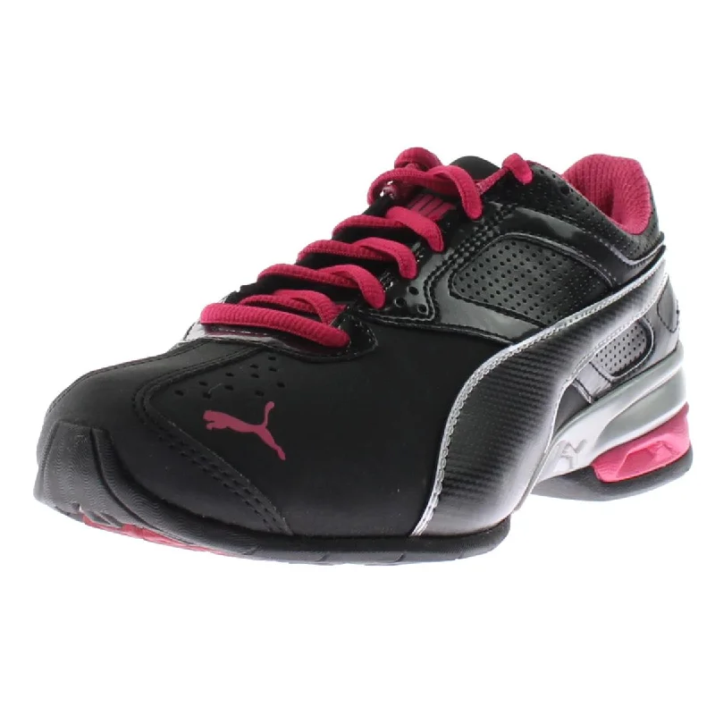 Puma Womens Tazon 6 Faux Leather Cushioned Running, Cross Training Shoes Ivy League Loafer Look 