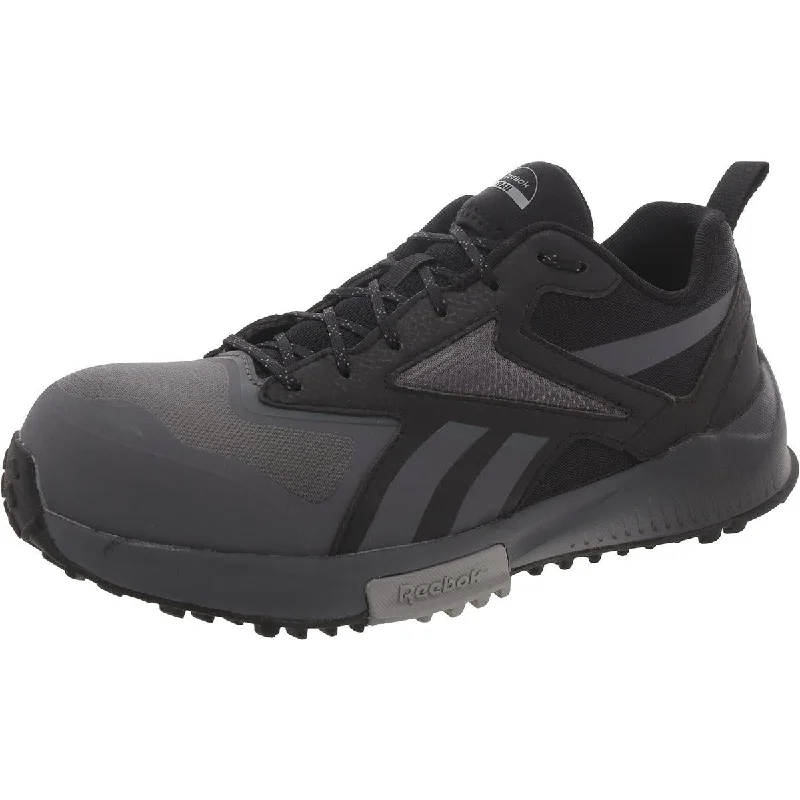 Reebok Mens Lavante Trail 2 Outdoor Composite Toe Work & Safety Shoes Memory - Foam Slipper Look Reebok Mens Lavante Trail 2 Outdoor Composite Toe Work & Safety Shoes Memory - Foam Slipper Look