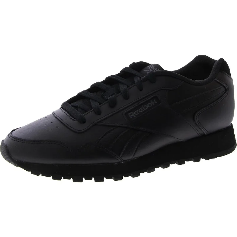 Reebok Womens Glide Leather Workout Running & Training Shoes Performance Running Sneaker Look  
