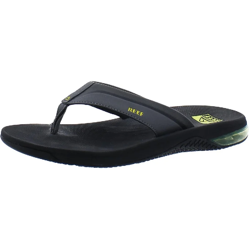 Reef Mens Anchor Casual Thong Flip-Flops Casual Loafer Style          