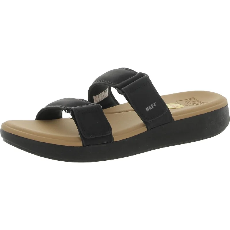 Reef Womens Cushion Cloud Roa Adjustable Slip On Slide Sandals Athleisure Derby Style Reef Womens Cushion Cloud Roa Adjustable Slip On Slide Sandals Athleisure Derby Style