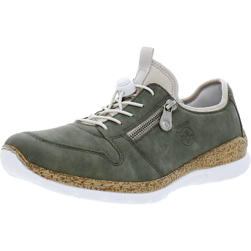 Rieker Womens Nikita Foam Insole Adjustable Casual and Fashion Sneakers Inflatable Shoe Look 